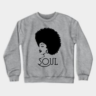 Afro Soul, vintage soul train funk vibe Crewneck Sweatshirt